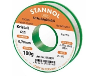 Stannol Lötdraht 611 2,5% Ø 0,7