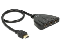Delock 3 Port HDMI Switch, Bidirektional
