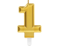 Amscan Kerzen Zahl 1 Sparkling Celebrations