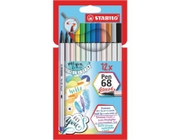 Stabilo Pen68 Brush 12er Set