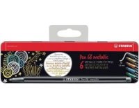 Stabilo Pen68 Metallic 6er Set