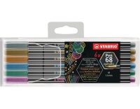 Stabilo Pen68 Metallic 6er Set
