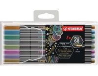 Stabilo Pen68 Metallic 8er Set