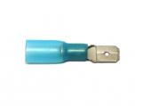 Flachstecker WP Blau männlich 6.3x0.8mm