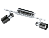 EGLO DAVIDA 1 2 Spot schwarz, silber