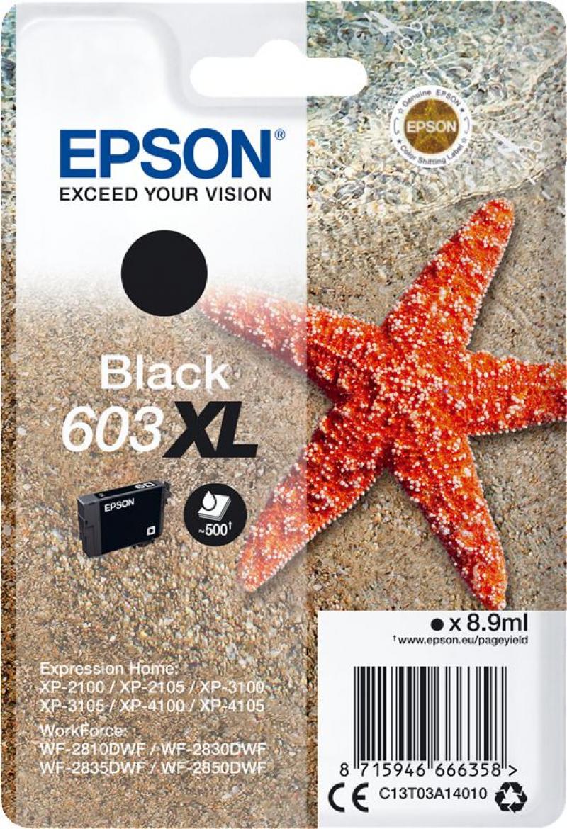 Tinte Epson C13T03A14010 Black XL, 350 S.