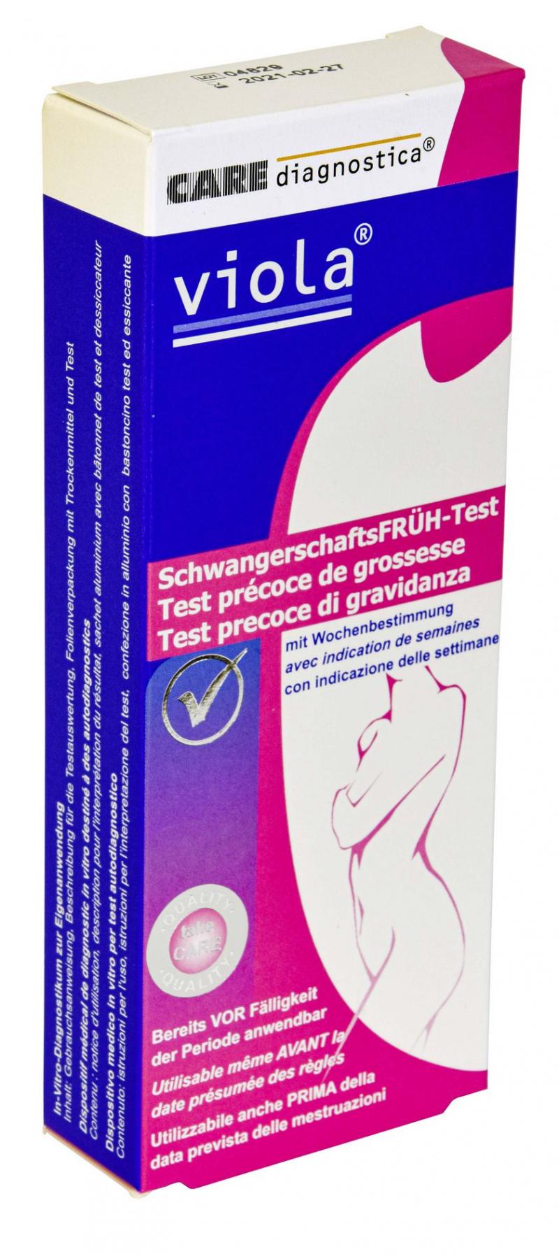 Viola Schwangerschaftsfrüh-Test