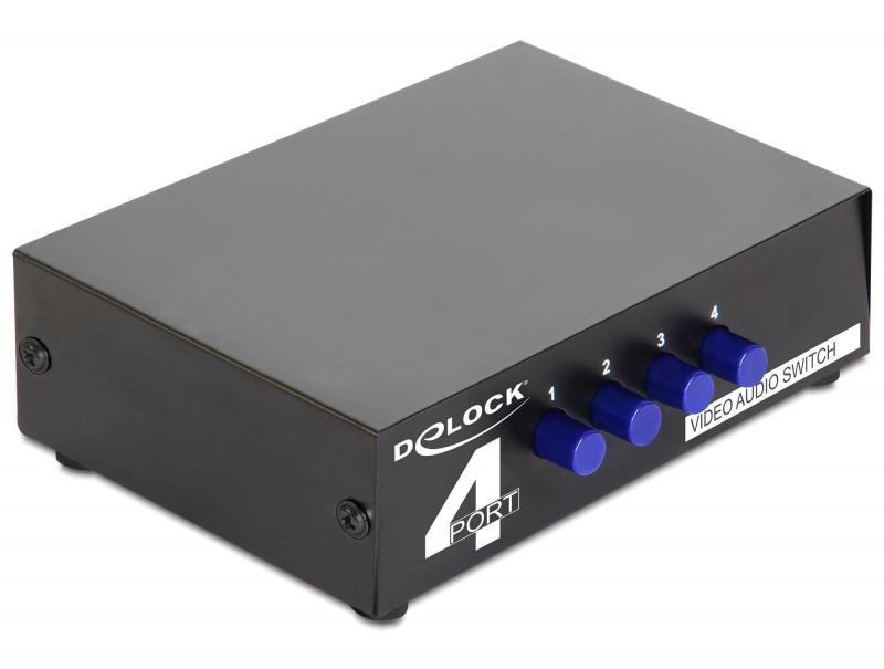 Delock 4Port Audio Switchbox