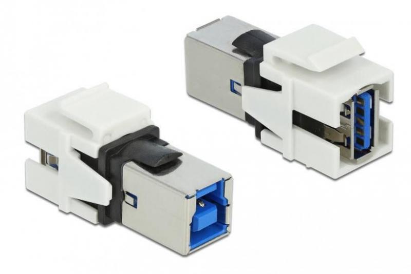 Delock Keystone USB3.0 A-Buchse - B-Buchse