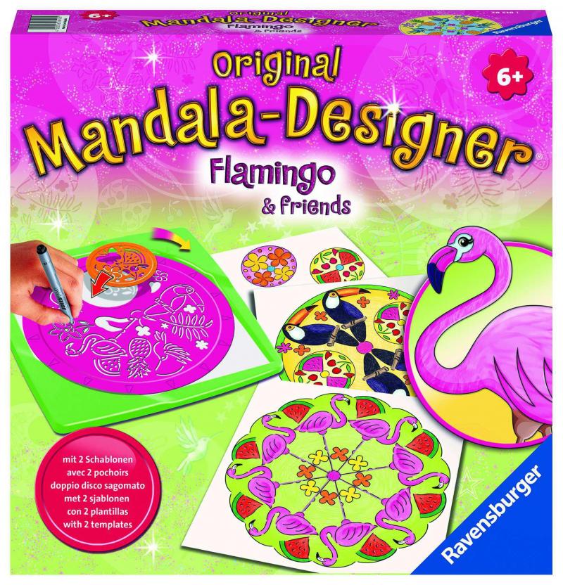 Mini Mandala Designer Flamingo