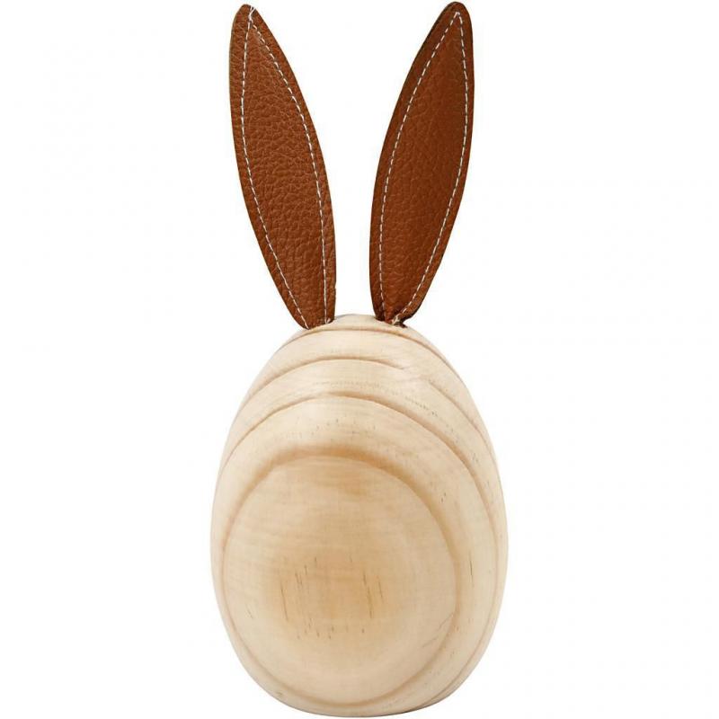 Creativ Company Holz Eier mit Ohren