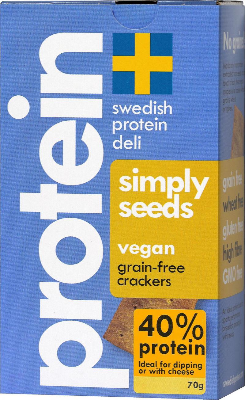 Protein Crackers Simply Seeds