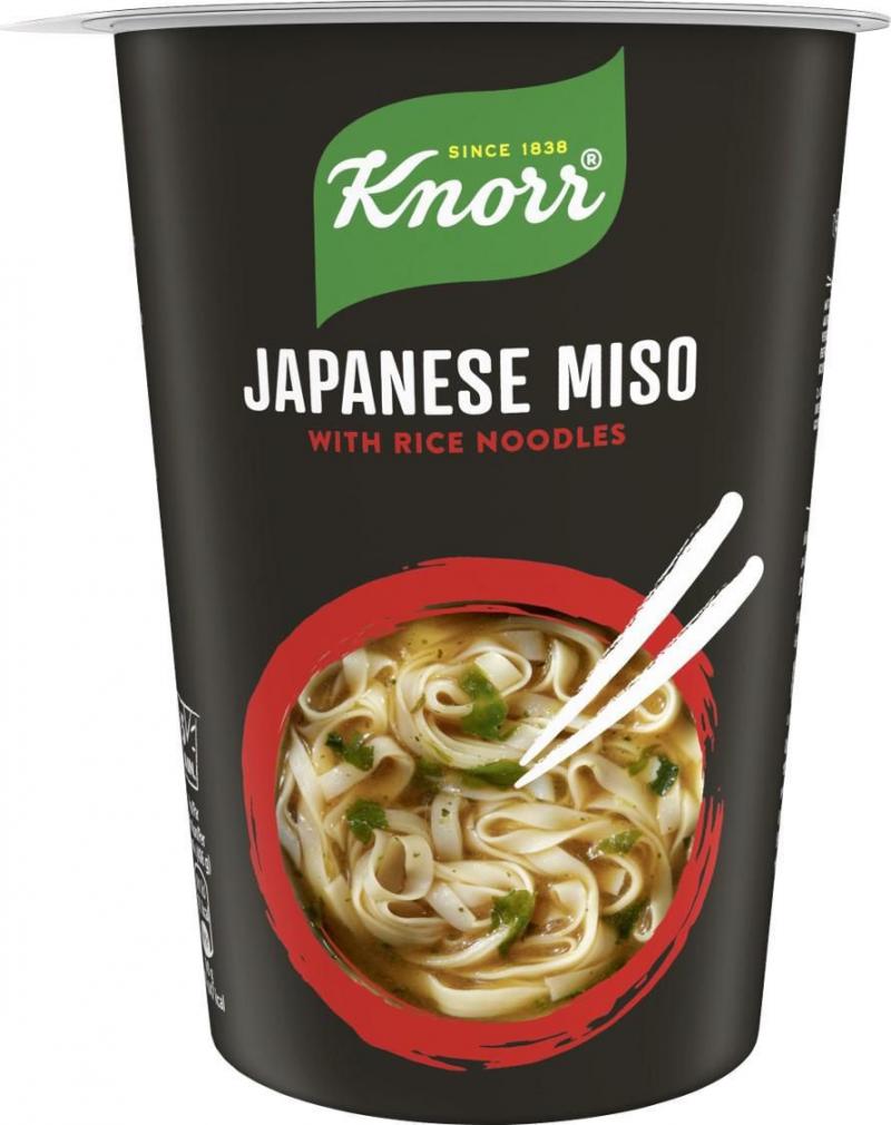 Japanese Miso with Rice Noodles