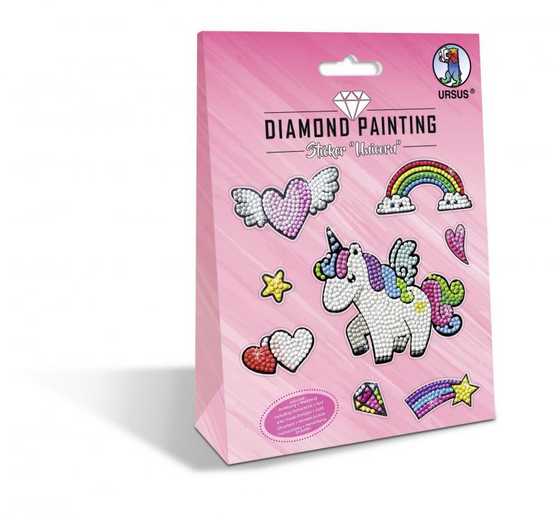 URSUS Diamond Painting Sticker Unicorn