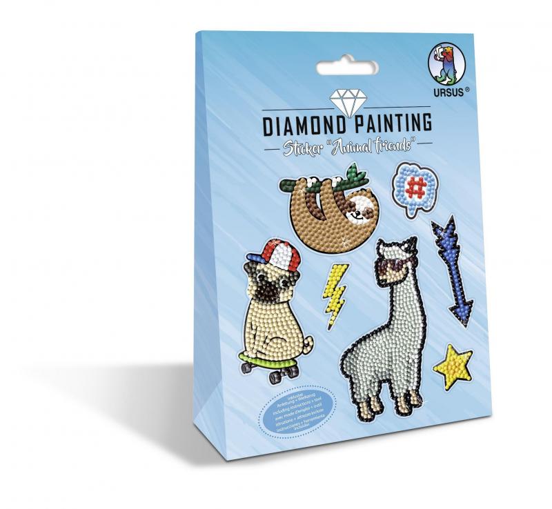 URSUS Diamond Painting Sticker Animal