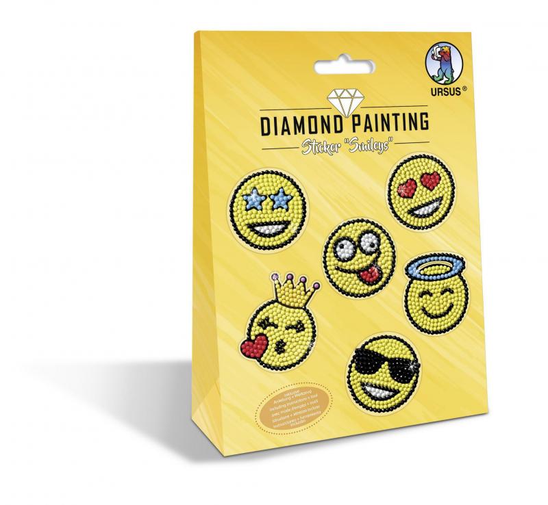 URSUS Diamond Painting Sticker Smileys