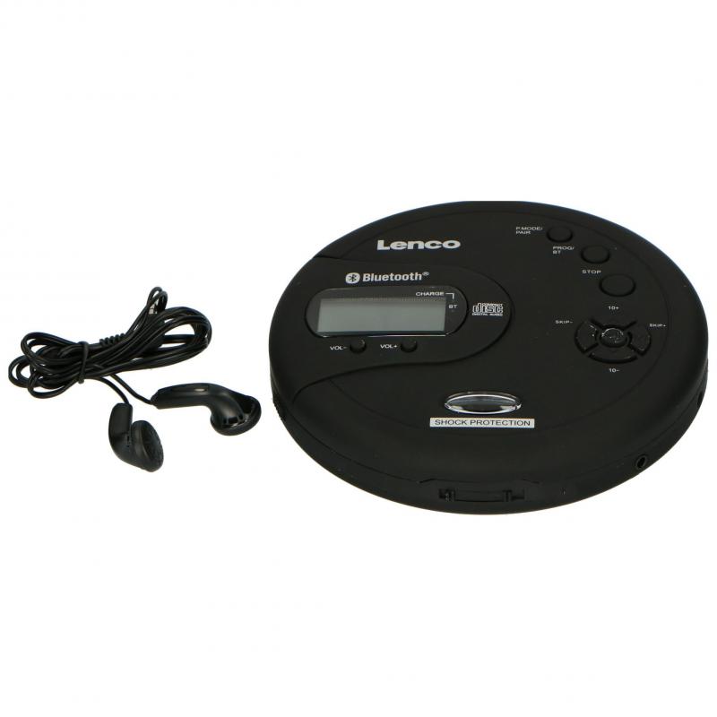 Lenco CD-300, CD / MP3 Player, BT, schwarz