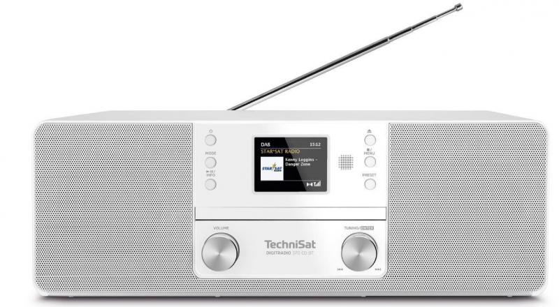 TechniSat DigitRadio 370 CD BT, weiss