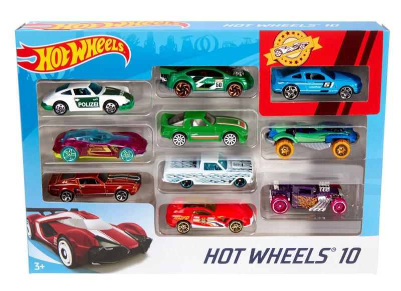 Mattel Hot Wheels 10er Geschenkset