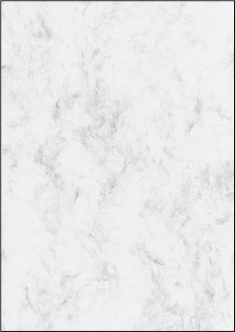 Sigel Marmor-Papier grau beiseitig A4