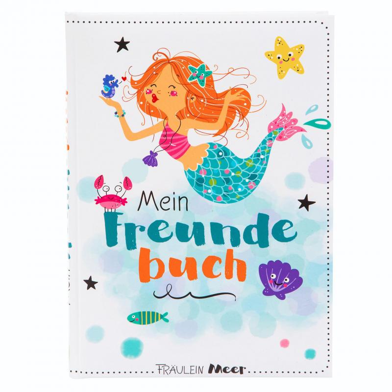 Goldbuch Freundebuch Meerjungfrau