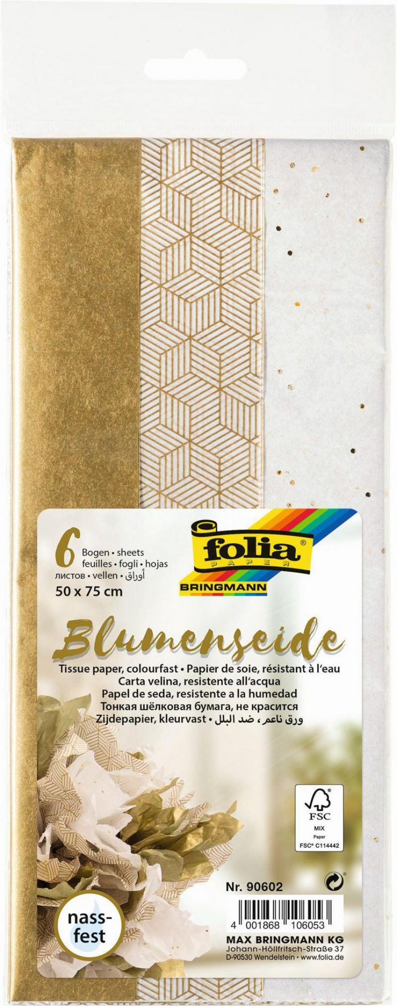 Folia Seidenpapier Mix Gold