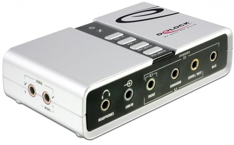 Delock USB Sound Box 7.1