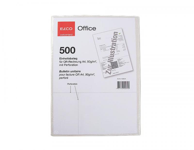 Elco Rechnungsformular A4 500er Schachtel
