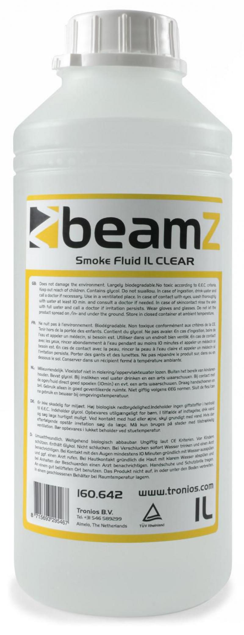 BeamZ Nebelfluid 1L Standart Clear