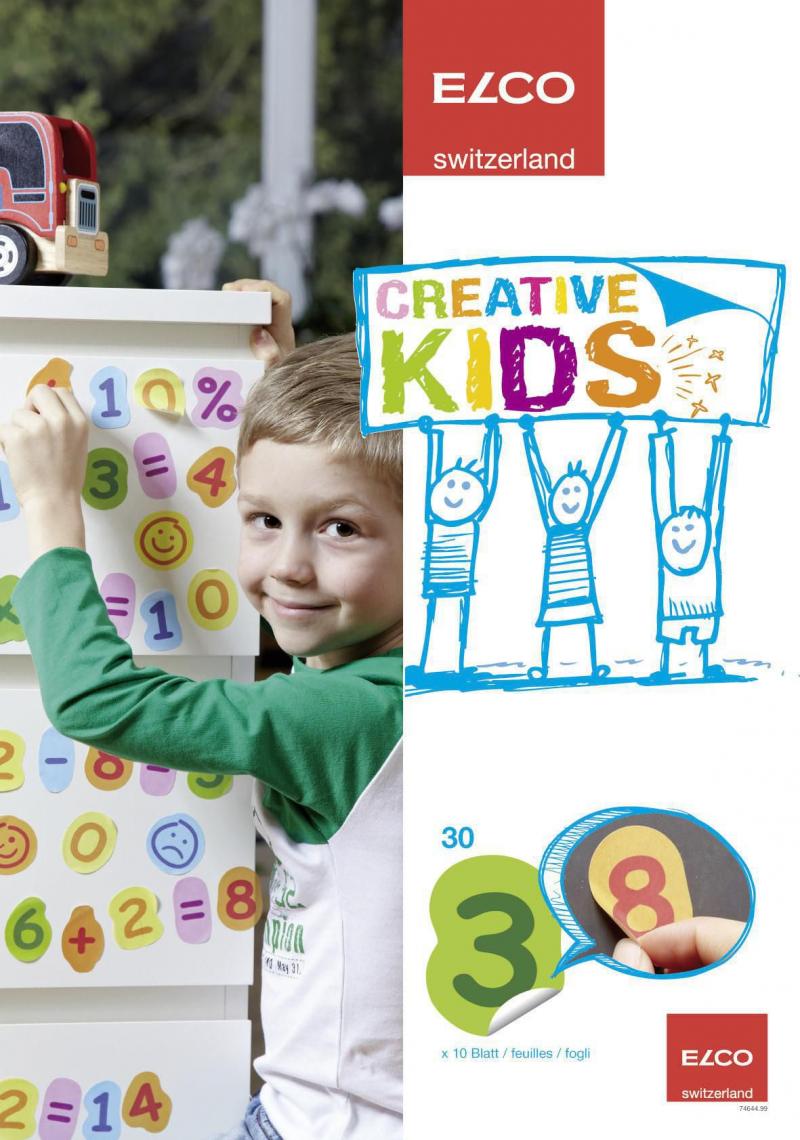 Elco Creative Kids Sticker Zahlen