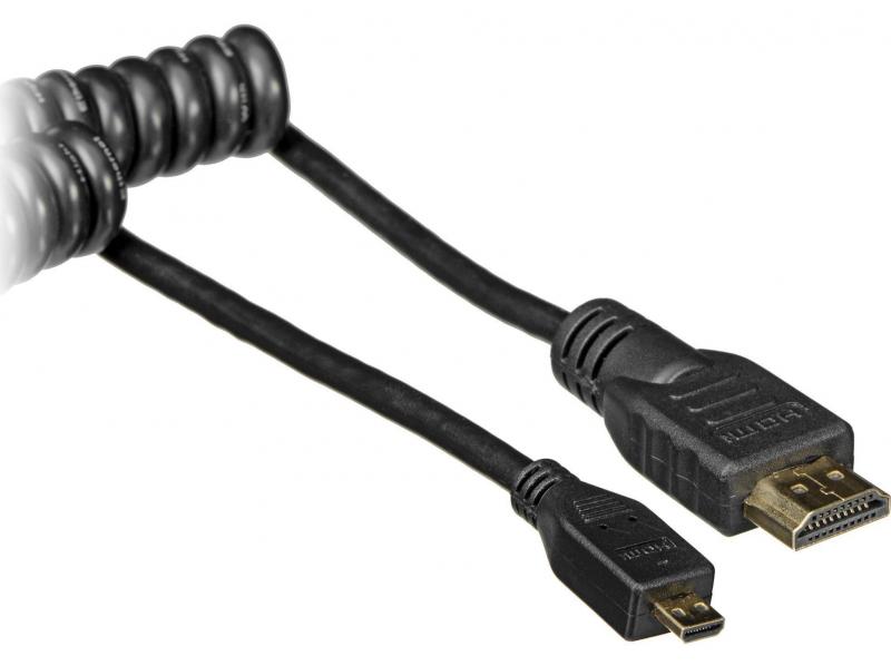 Atomos Spiralkabel micro - full HDMI 50cm