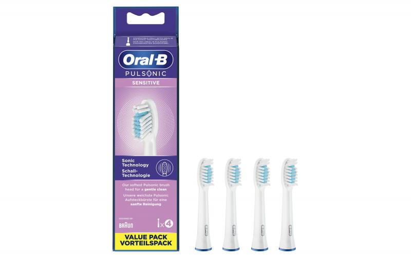 Oral-B Ersatzbürsten Pulsonic Sensitiv 4er