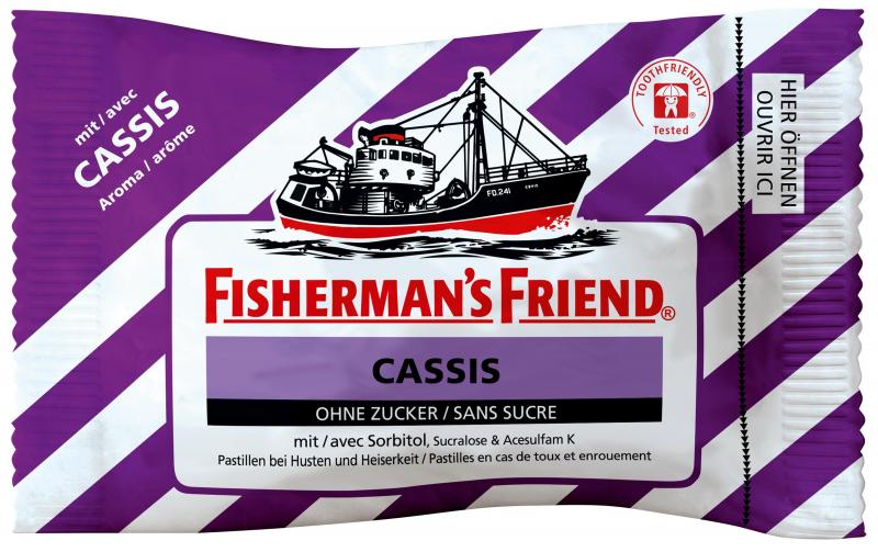 Fishermans Friend Cassis