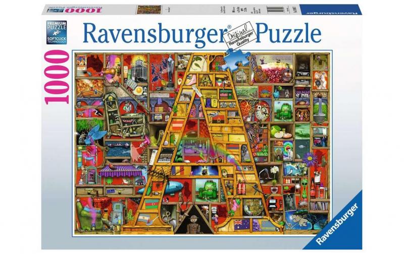 Puzzle Awesome Alphabet A
