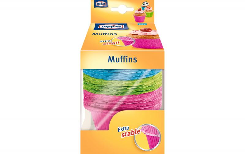 Toppits Muffin-Papierbackförmchen