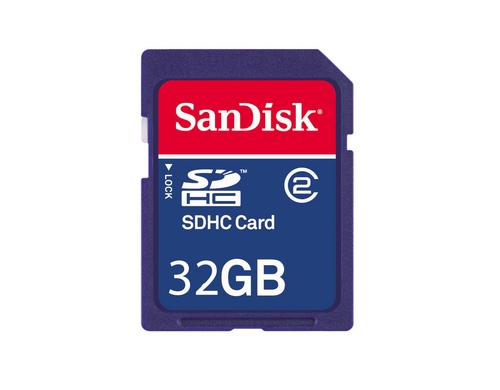 SanDisk SDHC Card 32GB, Class 4