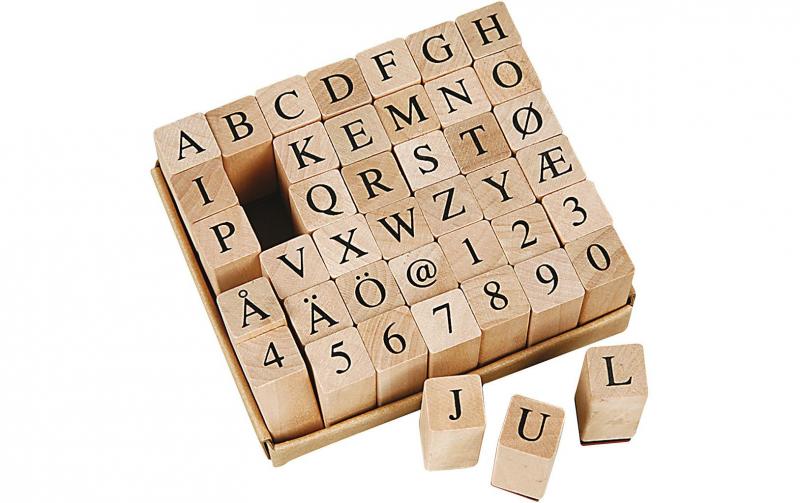 Creativ Company Stempel Buchstaben Zahlen