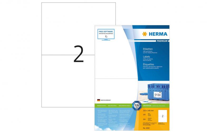 Herma Premium-Etiketten 4282 210 x 148 mm