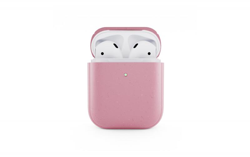 Woodcessories Airpods Case coral pink