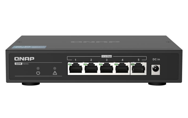 QNAP QSW-1105-5T, 5-Port 2.5GbE Switch