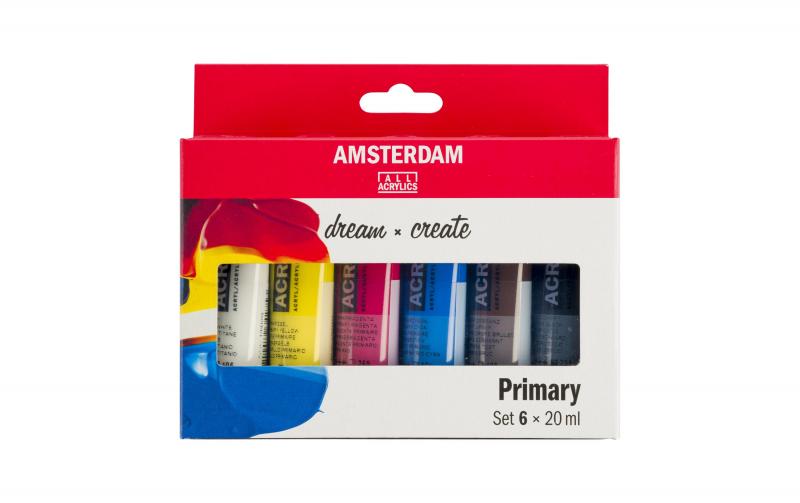 Amsterdam Acrylfarbe Primary