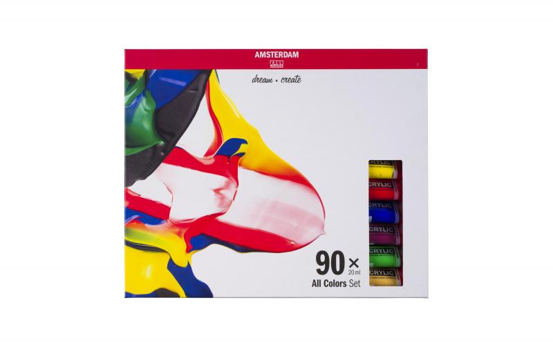 Amsterdam Acrylfarbe Standard 90er Set