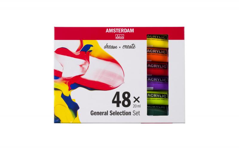 Amsterdam Acrylfarbe Standard 48er Set