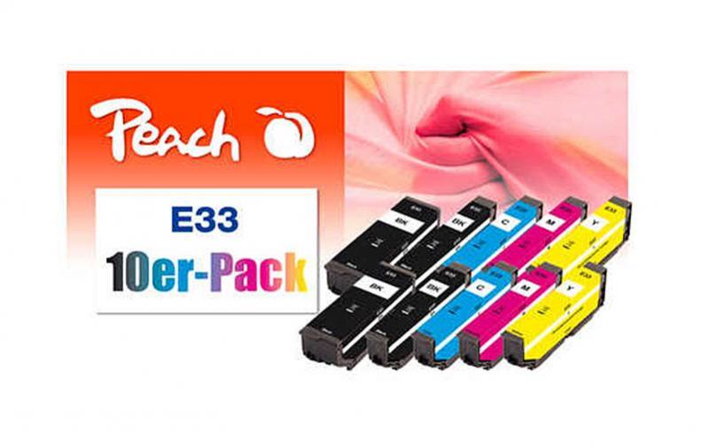 Peach Tinte Epson No 33 Multi-10-Pack