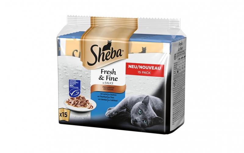 Sheba Fresh & Fine in Sauce 15x50g