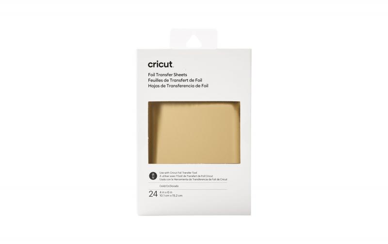 Cricut Transferfolien 10.1 x 15.2 cm Gold