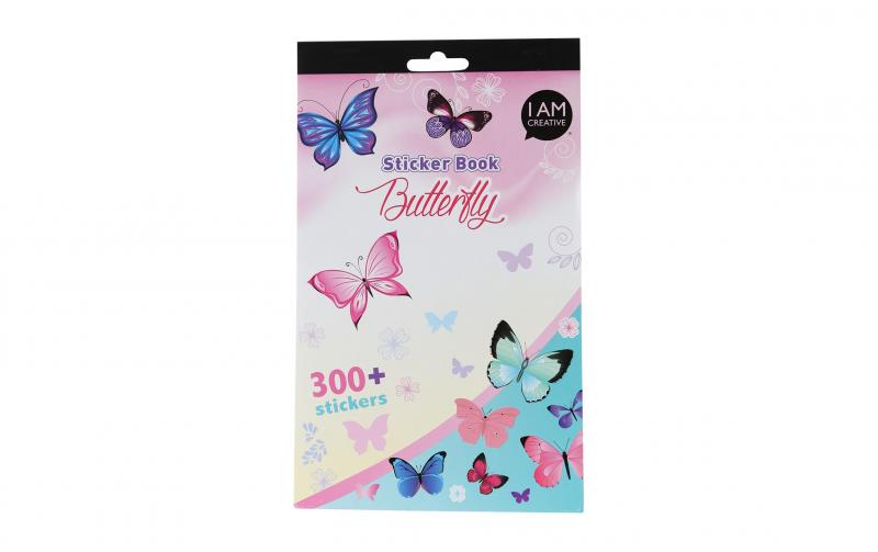 I am Creative Stickerbuch Butterfly