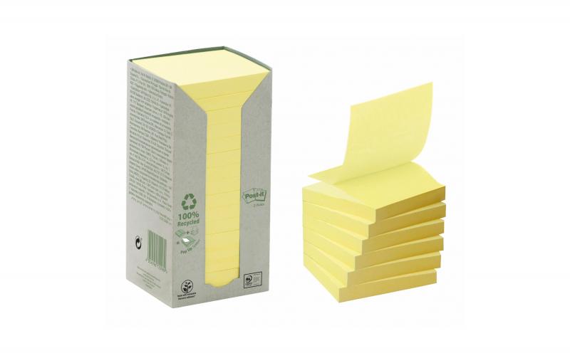 3M Post-it Green Notes Turm, gelb Z-Notes