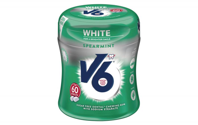 V6 White Spearmint Bottle