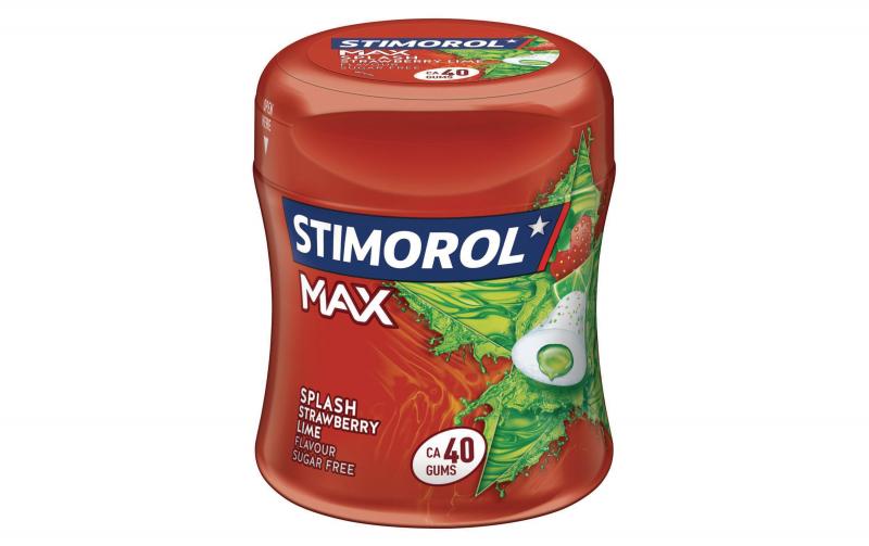 Stimorol Max Bottle Strawberry-Lime